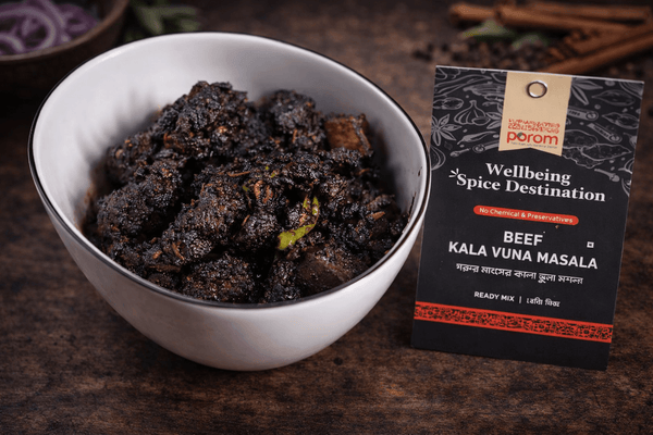 Beef Kala Vuna Recipe - গরুর মাংসের কালা-ভূনা রেসিপি - Porom পরম