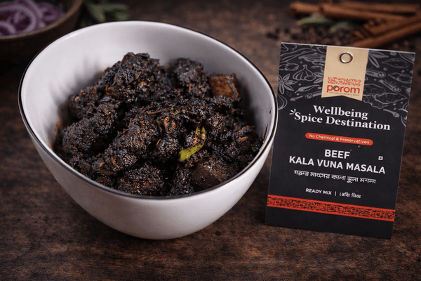 Beef Kala Vuna Recipe - গরুর মাংসের কালা-ভূনা রেসিপি - Porom পরম