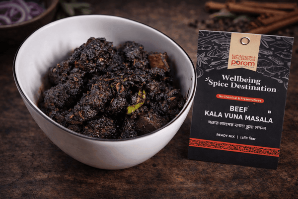 Beef Kala Vuna Recipe - গরুর মাংসের কালা-ভূনা রেসিপি - Porom পরম