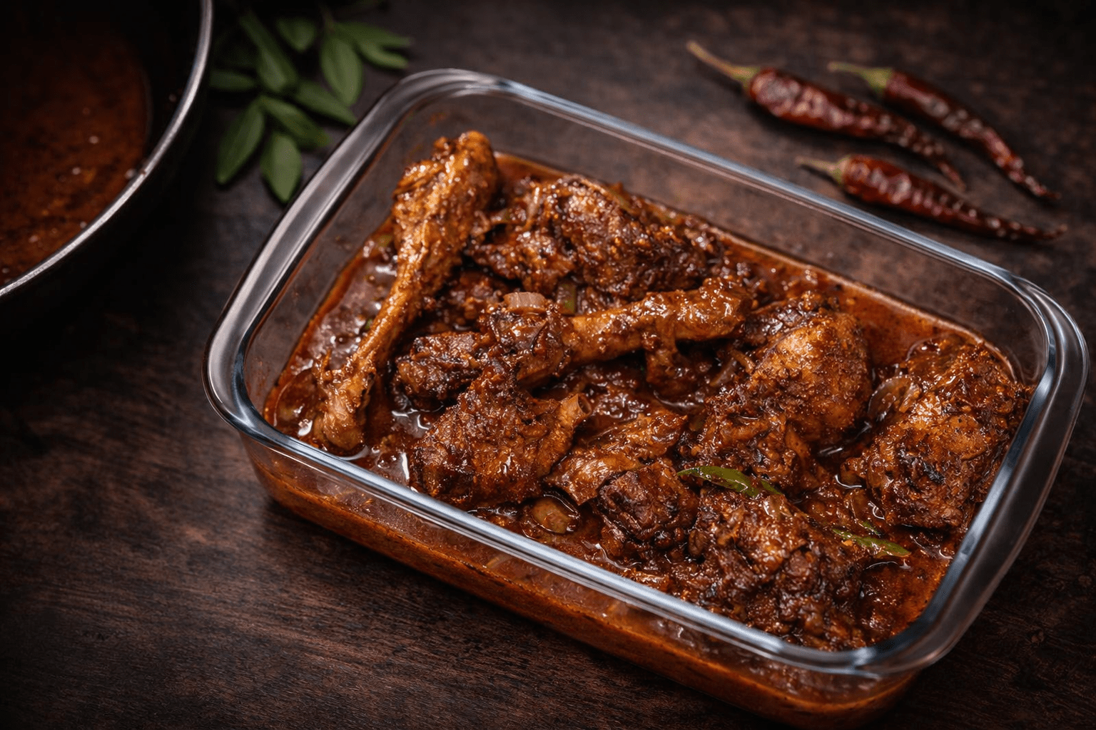 Chicken Jhaal Fry Recipe - চিকেন ঝাল ফ্রাই রেসিপি - Porom পরম